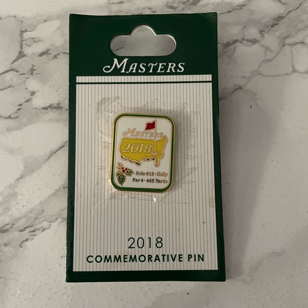 2018 Masters Golf Commemorative Pin from Augusta National New